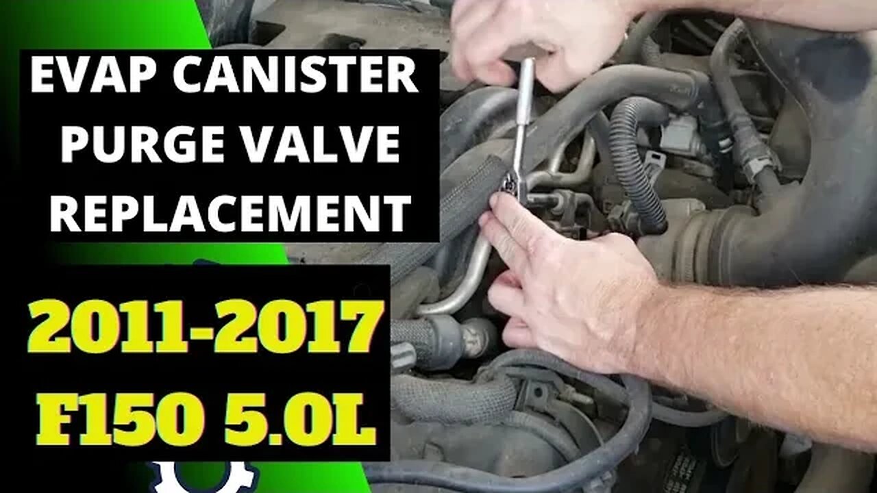 EVAP Canister Purge Valve Replacement 2011-2017 F150 5.0L