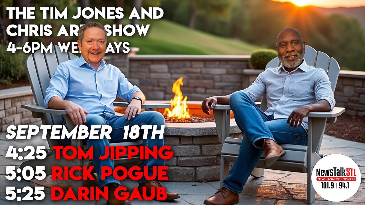 The Tim Jones and Chris Arps Show 09.18.2024 Tom Jipping | Rick Pogue | Darin Gaub