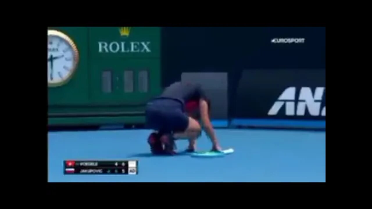 Tennis Player Develops Heart Problems While Playing And Unable To Continue The Game.