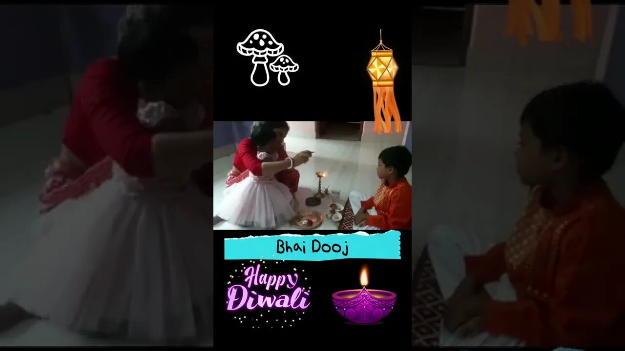 My home bhai phota ( Bhai dooj) | special moment | Bhai phota special moment |