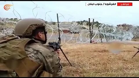 Lebanese soldiers confront the Israeli occupation (1/2)