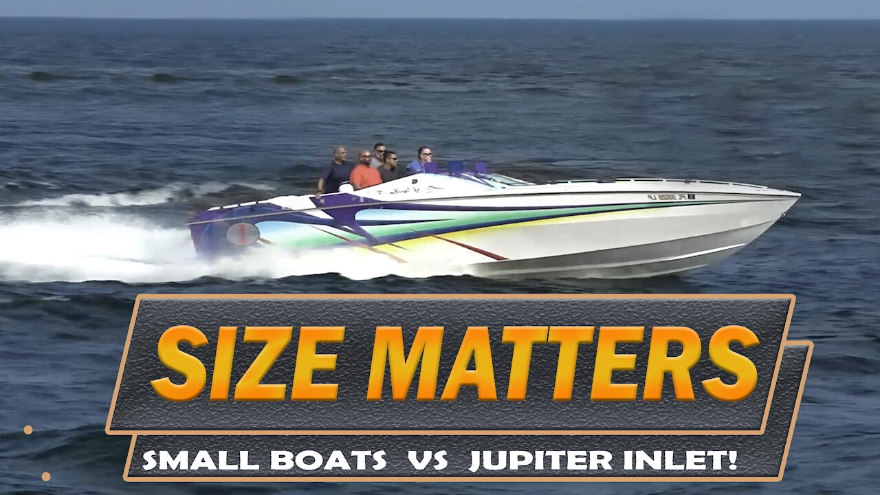 BOATS GONE WILD - Size Matters HD. Small Boats Are No Match For Incoming High Tide Waves.