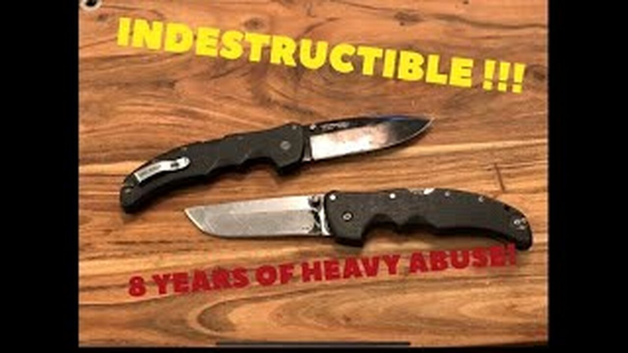 Cold Steel Recon 1……Toughest Knife I Own….Review