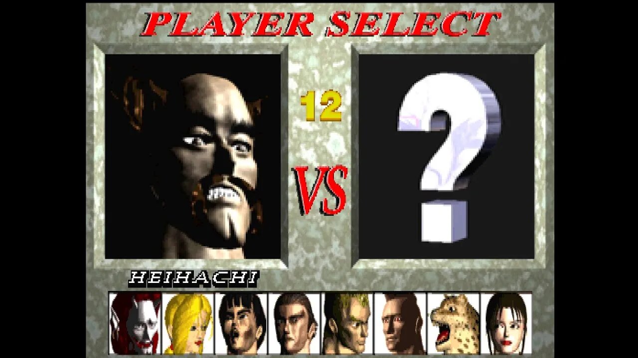 Tekken PS1 Heihachi Playthrough 22/06/23