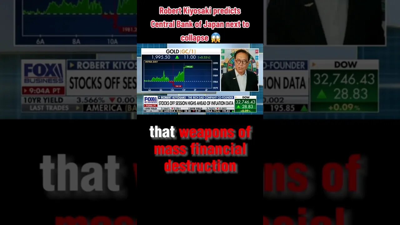 Central Bank if Japan nexrlt to collapse!?😱 #shorts #bankcollapse #recession #finance