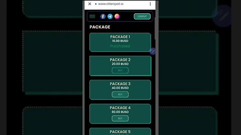 How To Create Account Otterspot | How To Deposit | How To Buy Package | Otterspot.io