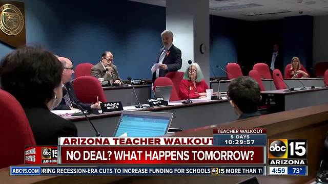 Day 5 of teacher walkout in Arizona raising several questions