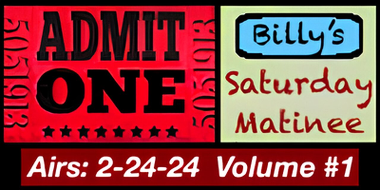 Saturday Matinee #1 ☛ House on Haunted Hill, DOA, cartoons, serials and fun!