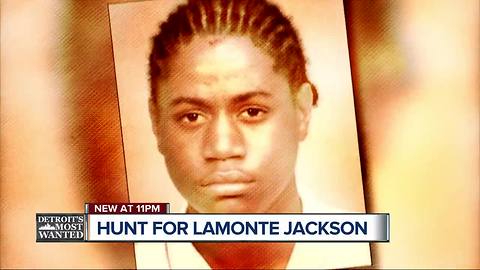 Detroit's Most Wanted: Lamonte Jackson wanted in connection with shooting