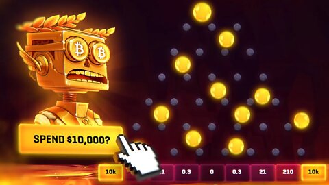 WE SPENT OVER $10,000 ON THE NEW PLINKO GAME! *10,000x potential*