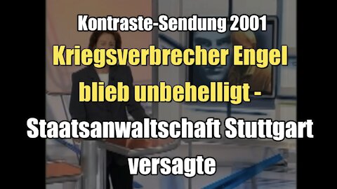 Kriegsverbrecher Engel blieb unbehelligt - Staatsanwaltschaft Stuttgart versagte (31.05.2001)