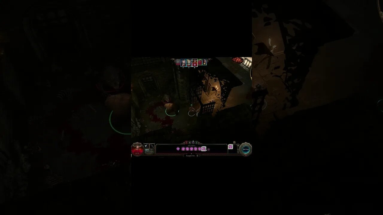 Baldur's Gate 3, Freeing Halsin Fight Part 4. #shortsvideo #shortvideo #shortvideos