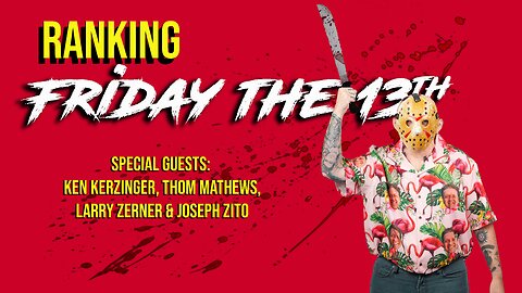 Gary Talks S2E10: Friday the 13th (with Ken Kerzinger, Thom Mathews, Larry Zerner & Joseph Zito)