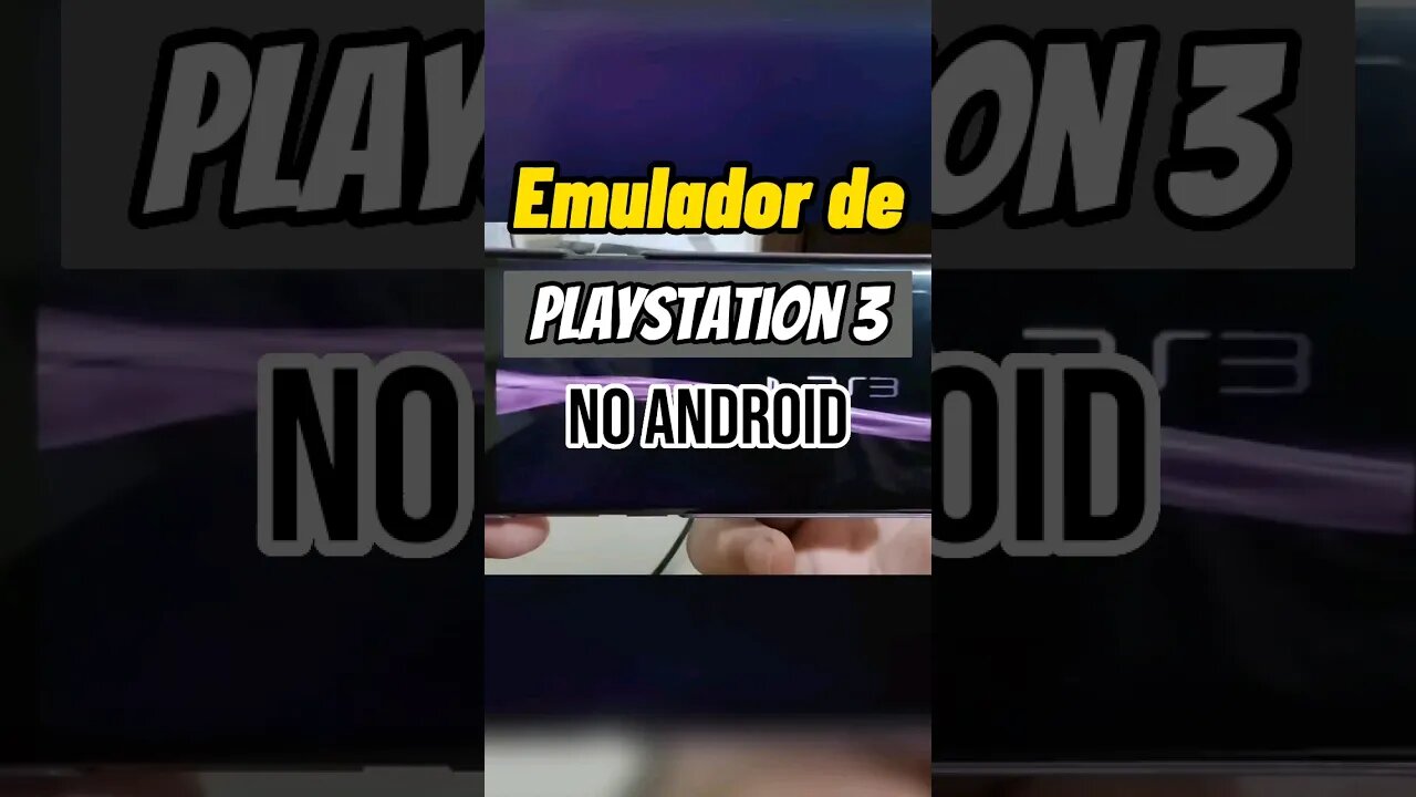 Emulador de PlayStation 3 no Android é real ou mito??? #shorts