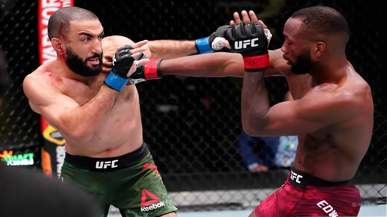 UFC Leon Edwards vs Belal Muhammad 1 Full Fight - MMA Fighter