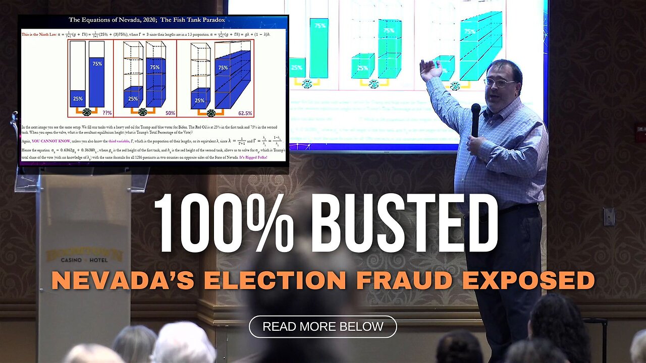 100% BUSTED: Nevada’s Election Fraud EXPOSED