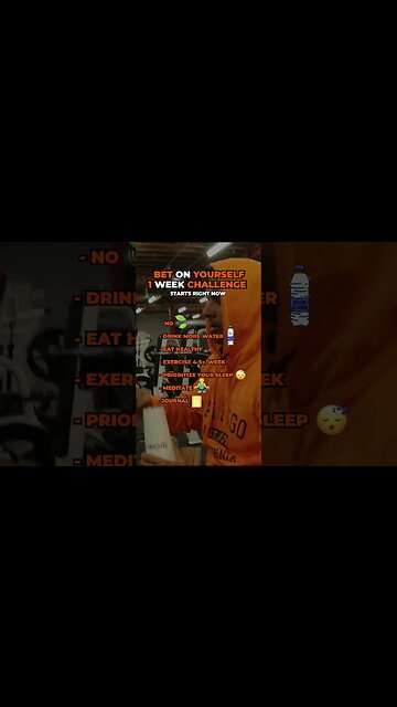 Bet On Yourself Challenge, STARTS NOW