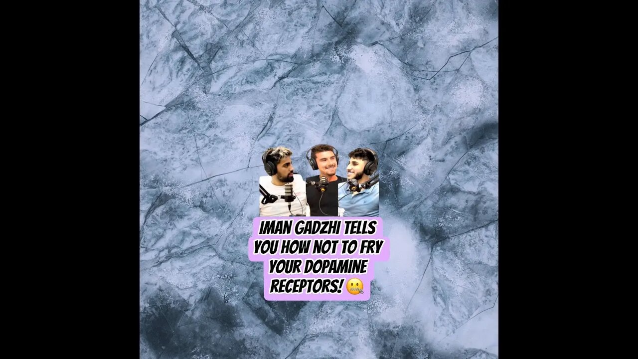 Iman Gadzhi tells you how not to fry your dopamine receptors! 🤐 #shorts