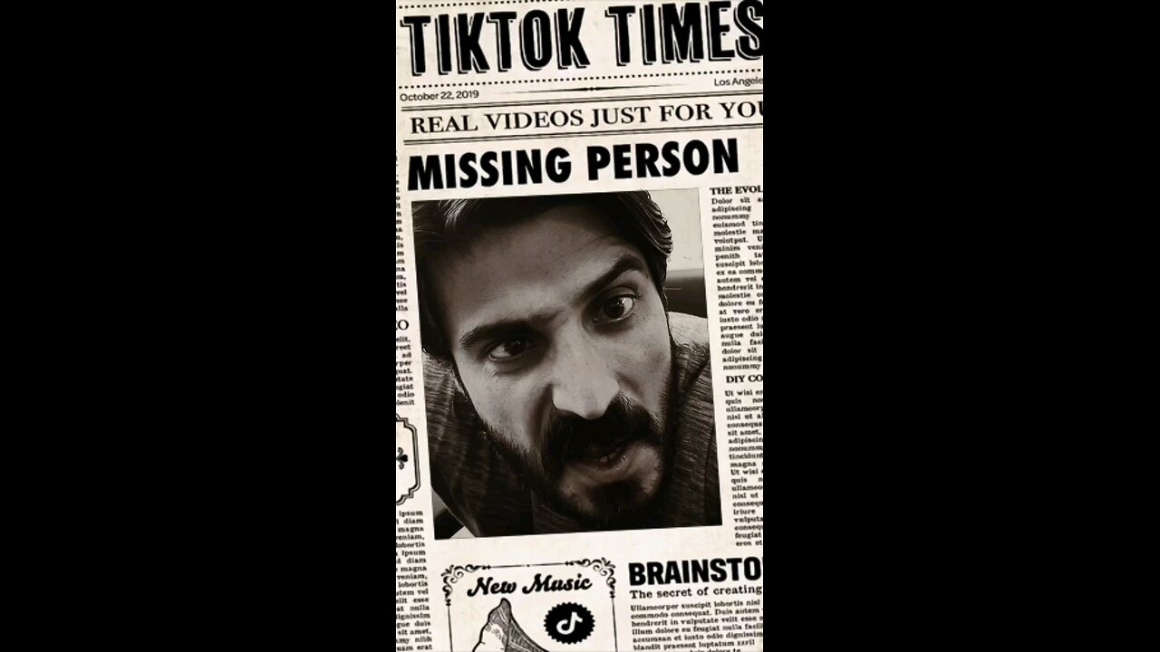 Missing Person 😜🤪🤣 Funny Video