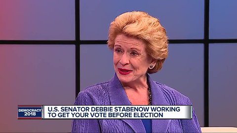 Stabenow focuses on track record, goals for state in her campaign for Michigan Senate