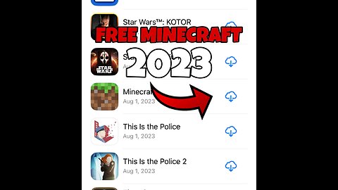 How to get Minecraft for FREE IOS 2023