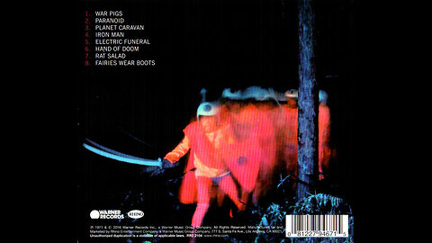 1970 - Black Sabbath - Paranoid [FULL ALBUM]