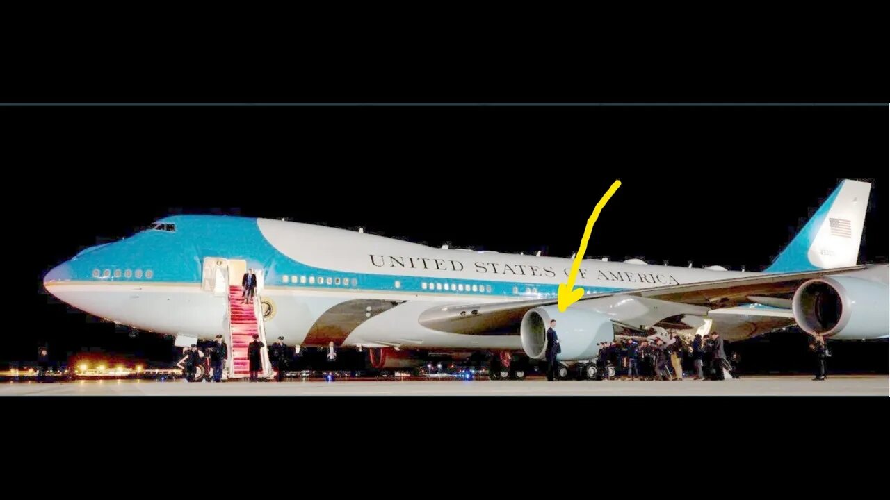 Is this an Image of an Anunnaki Giant on the Tarmac of Air Force One? John Titor Time Traveler