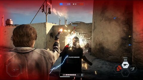 Finn & Han Solo 18,421 Score & 18 Eliminations - Heroes vs Villains - Mos Eisley - Battlefront II