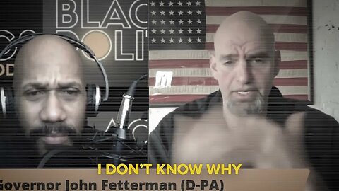 Fetterman claims he hasn't called for releasing thousands of inmates. ROLL THE TAPE.