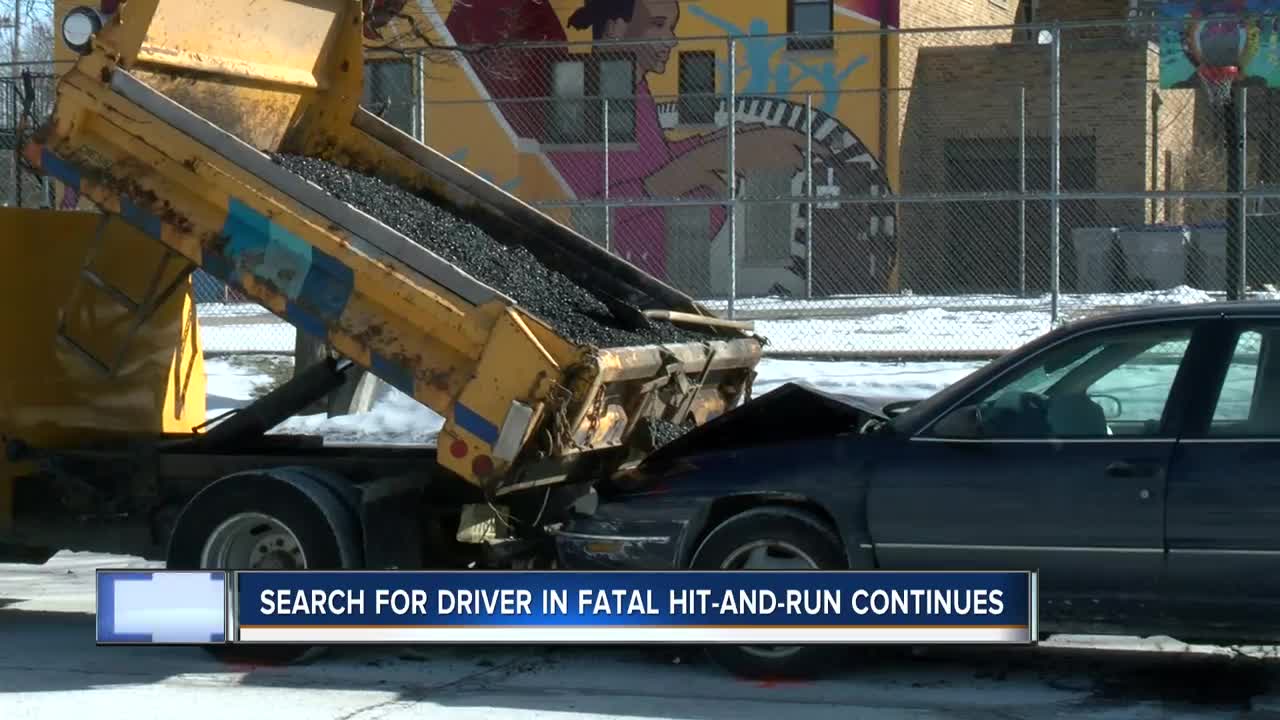 Search for driver in fatal hit-and-run continues