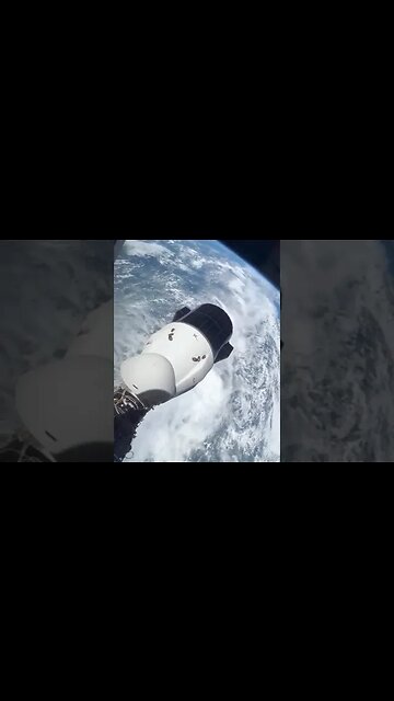 Beyond Earth's Boundaries: A Glimpse from Outside the Space Shuttle 🌌🚀 #nasa