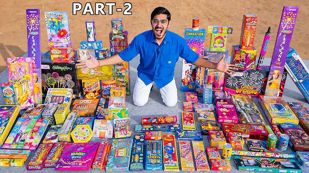 ₹1,50,000 New Diwali Stash 2023 Testing Part-2🔥| नए और अतरंगी पटाखे चला के देखेंगे🔥