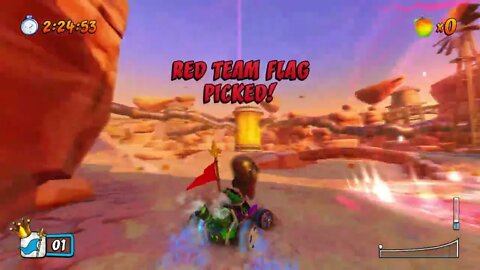 Rocky Road x Capture The Flag - Crash Team Racing Nitro-Fueled