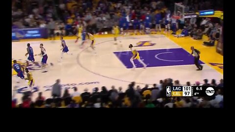 Lakers vs Clippers 4th Quarter highlights