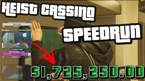 CASSINO HEIST - GTA ONLINE - SPEEDRUN