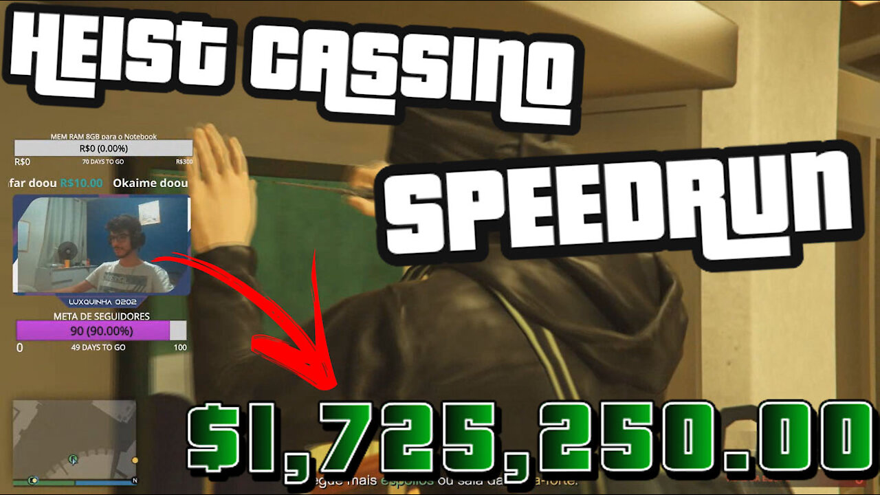 CASSINO HEIST - GTA ONLINE - SPEEDRUN