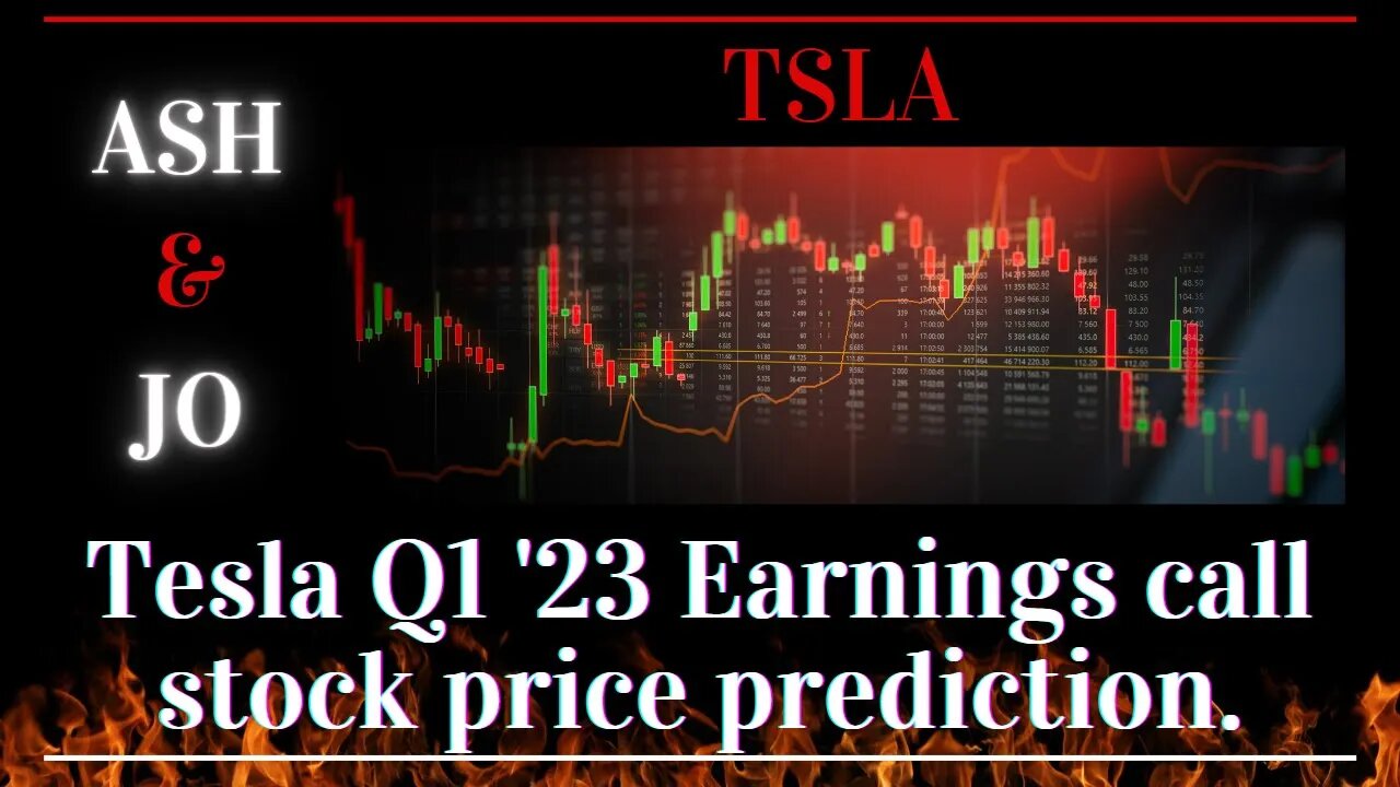 Tesla Q1 '23 Earnings call stock price prediction