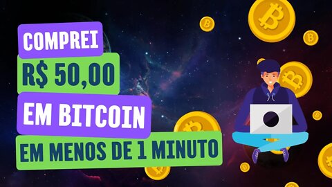 COMO COMPRAR BITCOIN EM MENOS DE 1 MINUTO DE FORMA RÁPIDA E FÁCIL