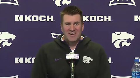 Kansas State Football | Joe Klanderman Press Conference | March 23, 2021