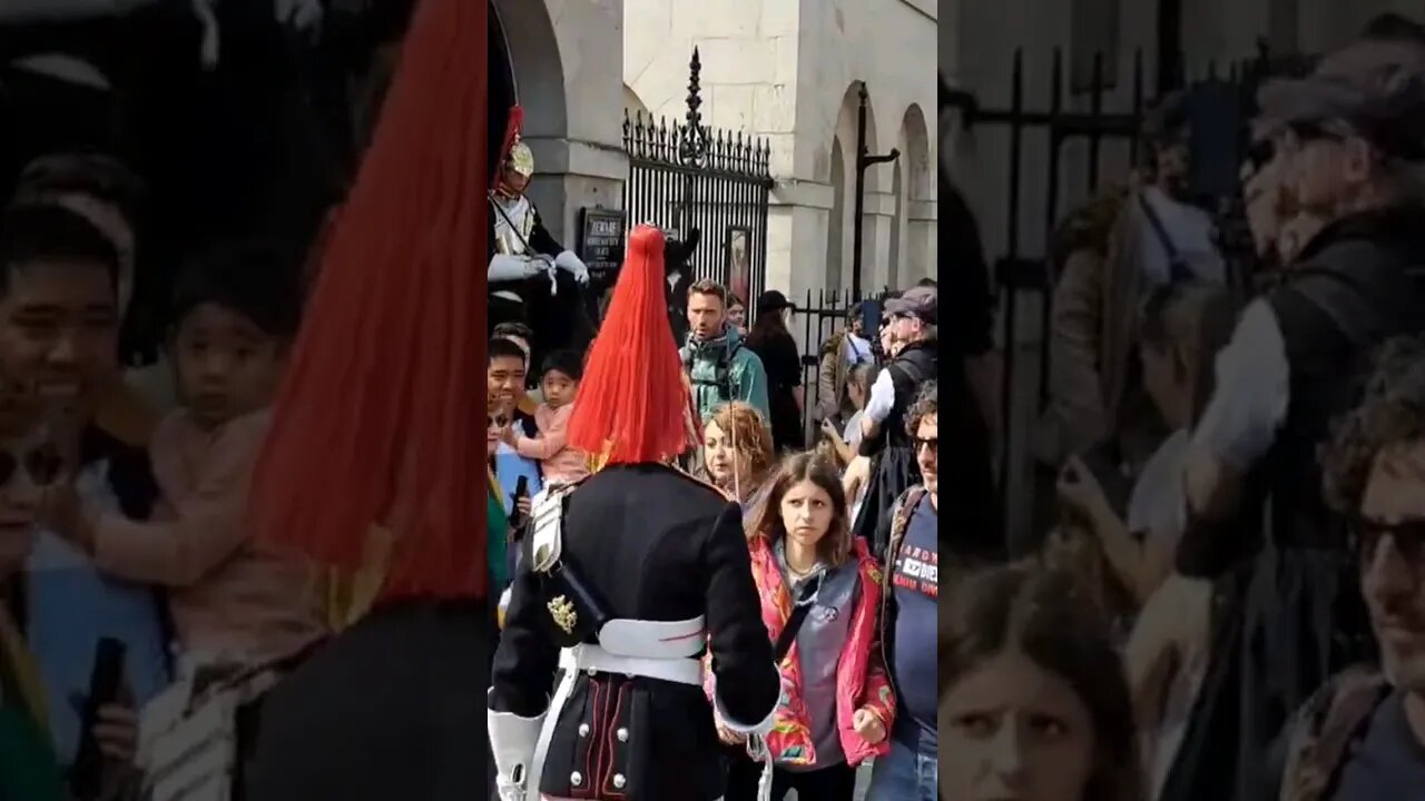 Their faces make way #horseguardsparade