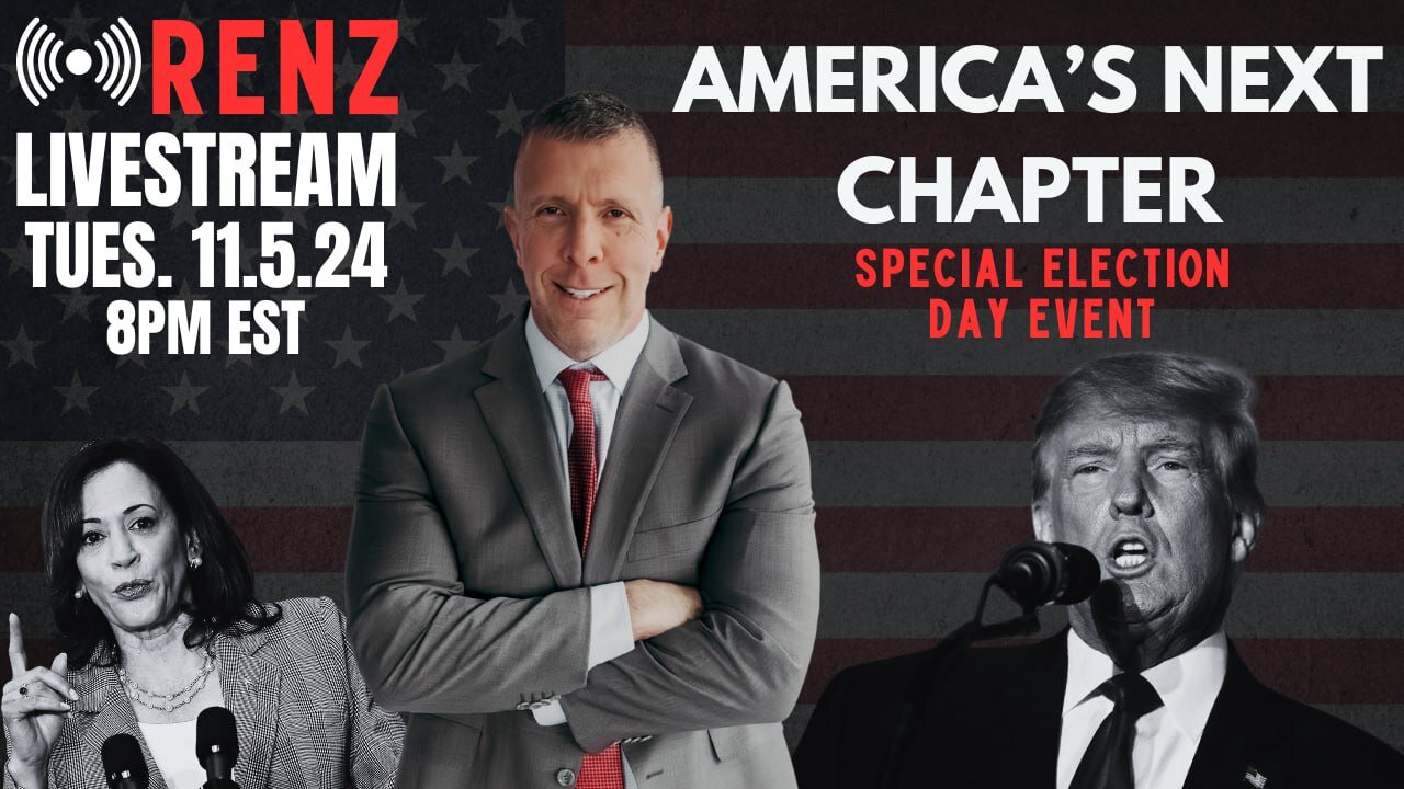 Election Day 2024 Special LIVESTREAM - A Referendum on American Freedom & the Constitution