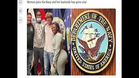 Female Navy Recruit's Big ASSETS Go Viral In Photo