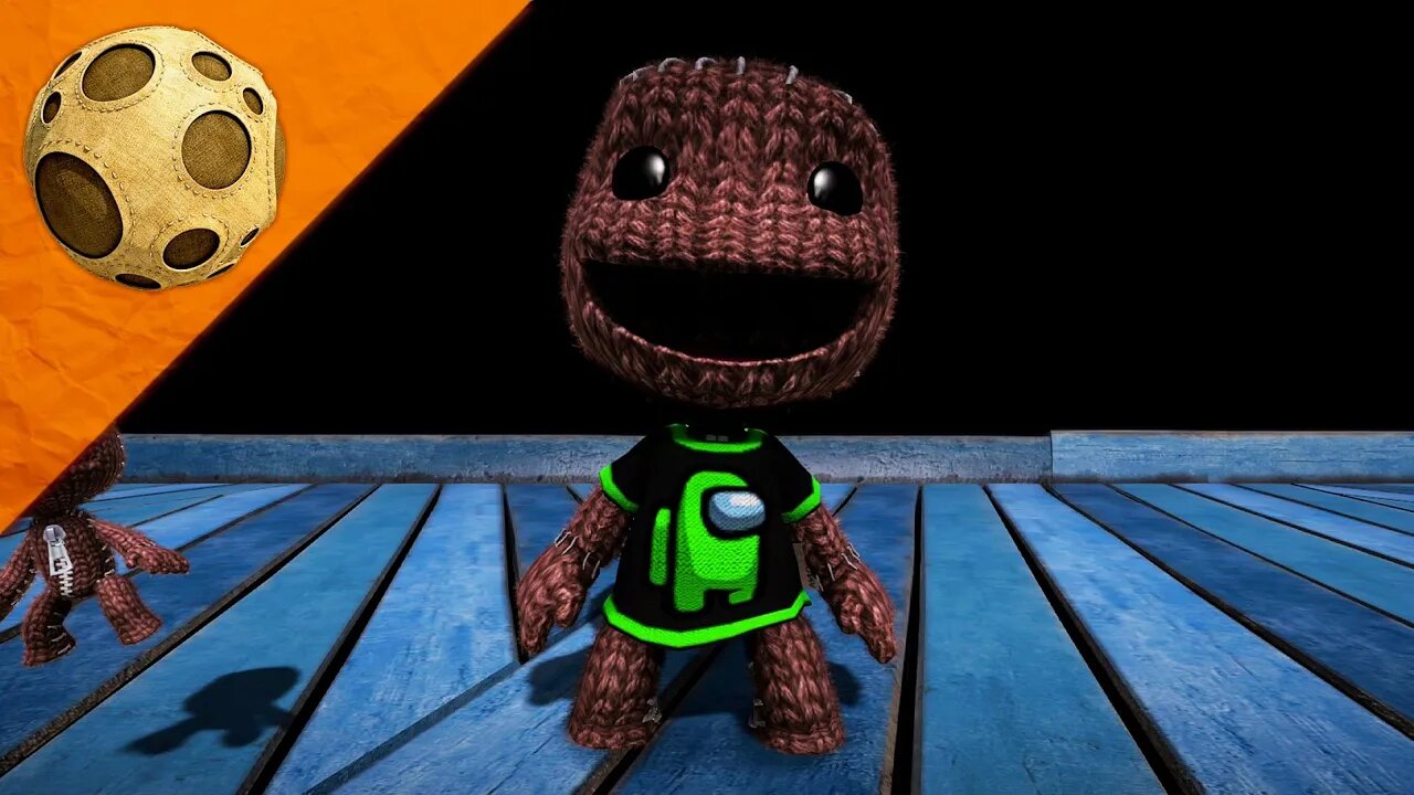 Among US Green Crewmate Modded T-Shirt | LittleBigPlanet Community Object