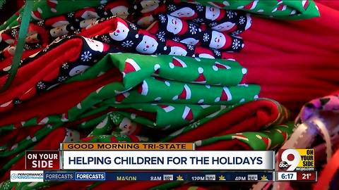 Clermont County woman sews Christmas stockings for hundreds of children in foster care