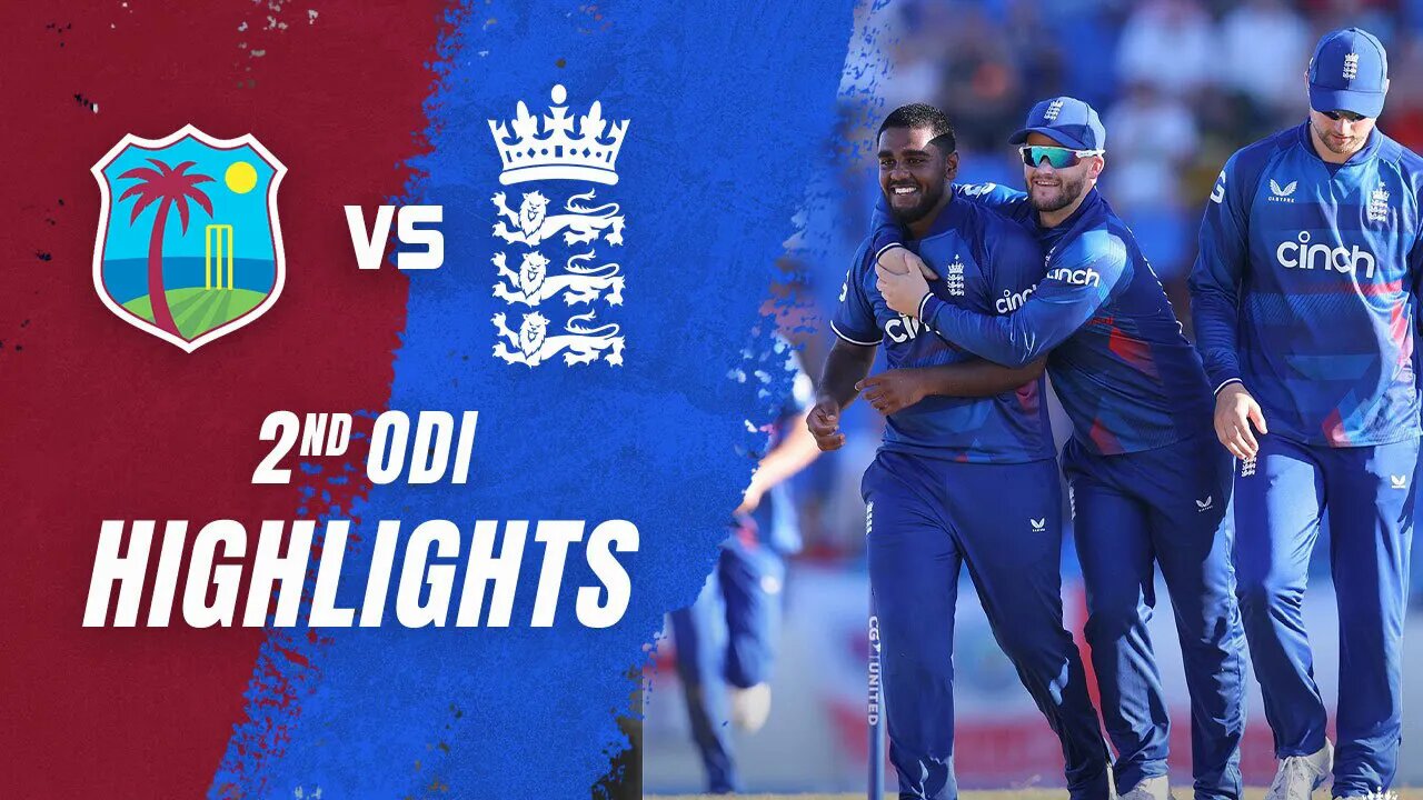 Highlights | West Indies vs England | 2nd ODI | Streaming Live on FanCode