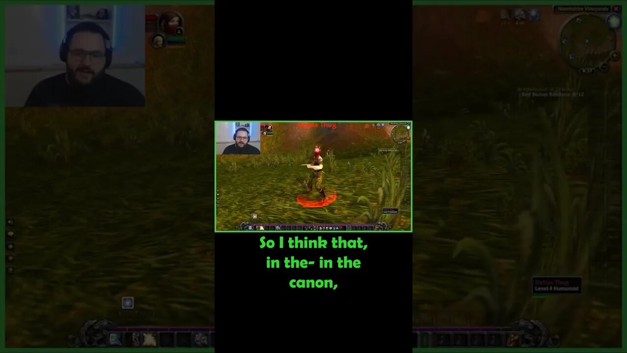 His creed is strict, but important! #WoW #hardcore #goodwin #shorts