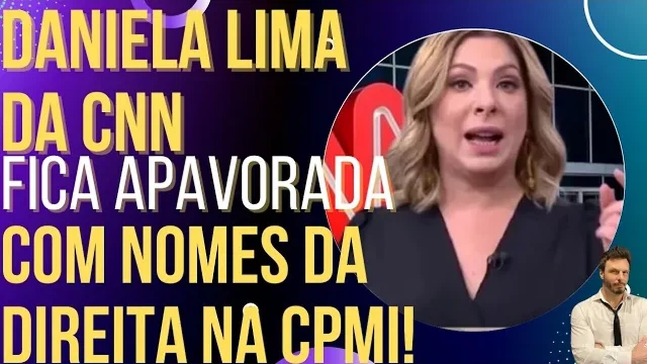 HILÁRIO: Daniela Lima surta com o pessoal de direita na CPMI!