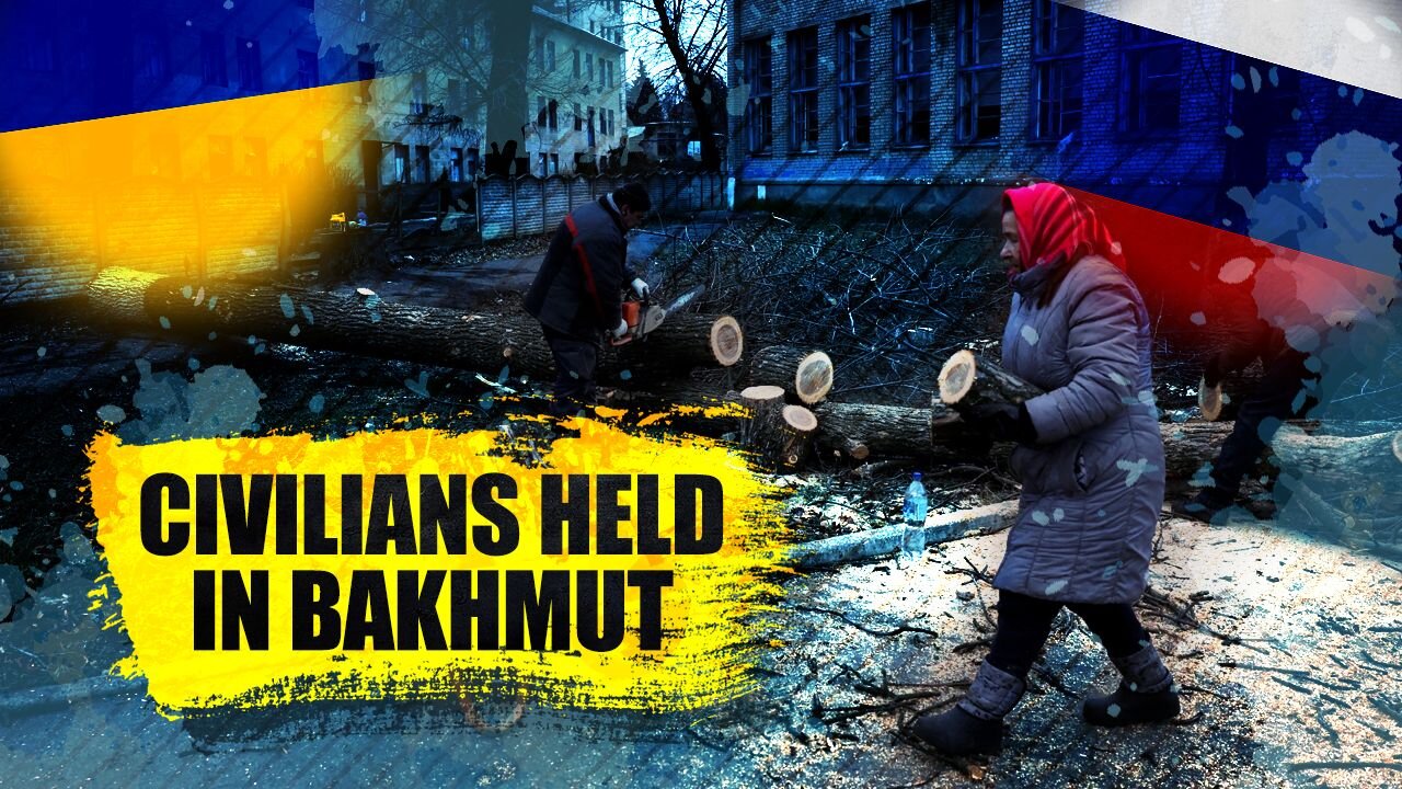 Hundreds Of Civilians Held In Bakhmut