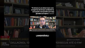 O sistema é um dobermann com os agentes da lei e um poodle com os grandes corruptos