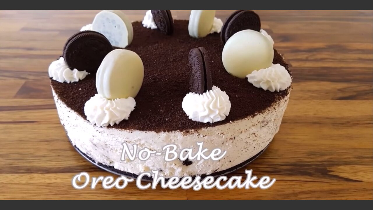 How To Make No-Bake Oreo Cheesecake | Oreo Cheesecake Recipe